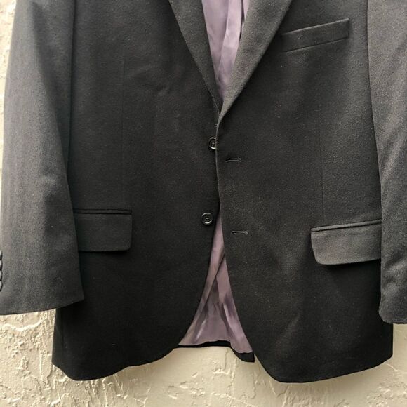 JOS A BANK Gray Cashmere Wool Blazer Jacket 43R‎ - Picture 8 of 13